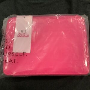 Beis x Barbie Cosmetic Bag Pink New